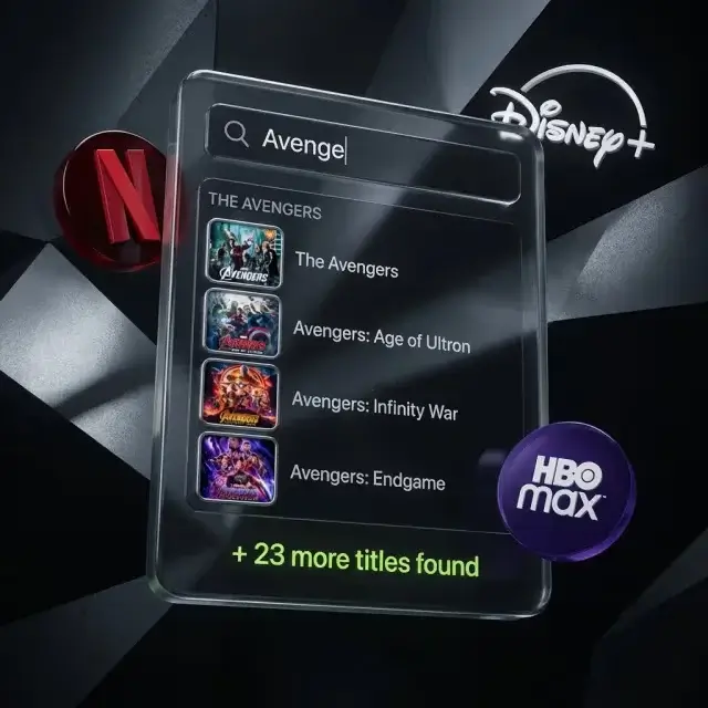 VOD-Bibliothek mit Filmen und Serien — Netflix Disney Prime